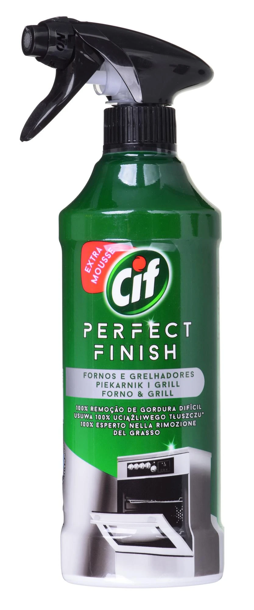 Cif Privaloma, jei _ idealu apdaila krosnių valiklis ir purškimo grotelės 435ml
