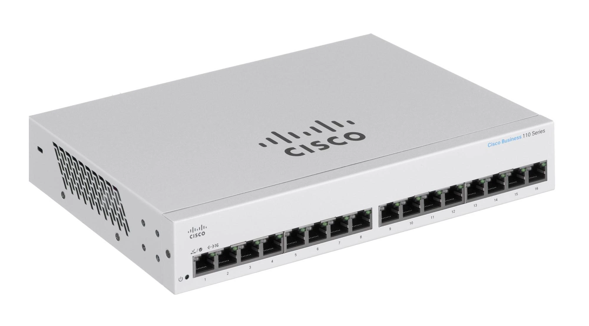 Šakotuvas Cisco CBS110 nevaldomas 16 prievadų GE