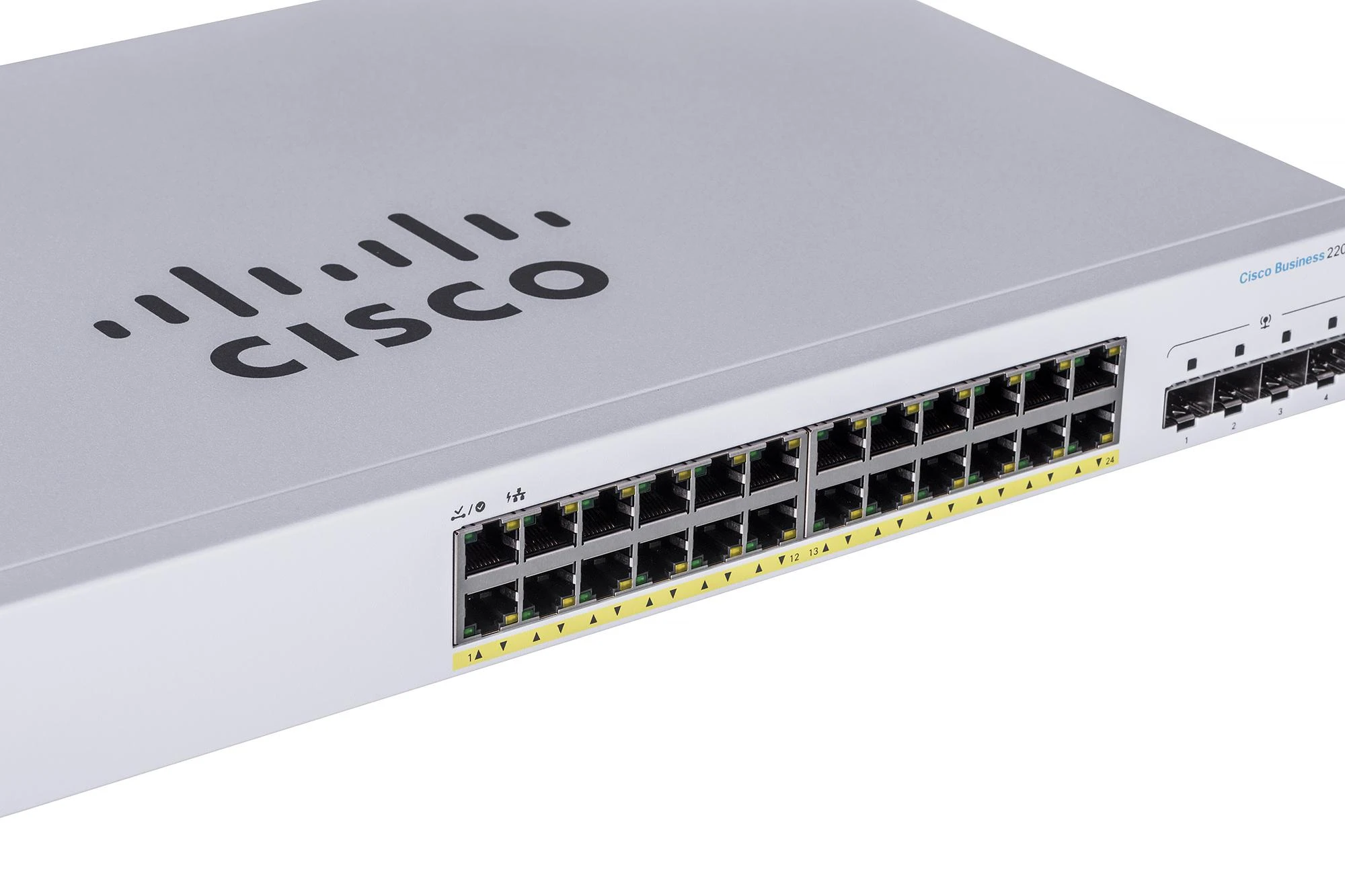 Šakotuvas Cisco CBS220 SMART 24-PORT GE POE - 4X1G SFP