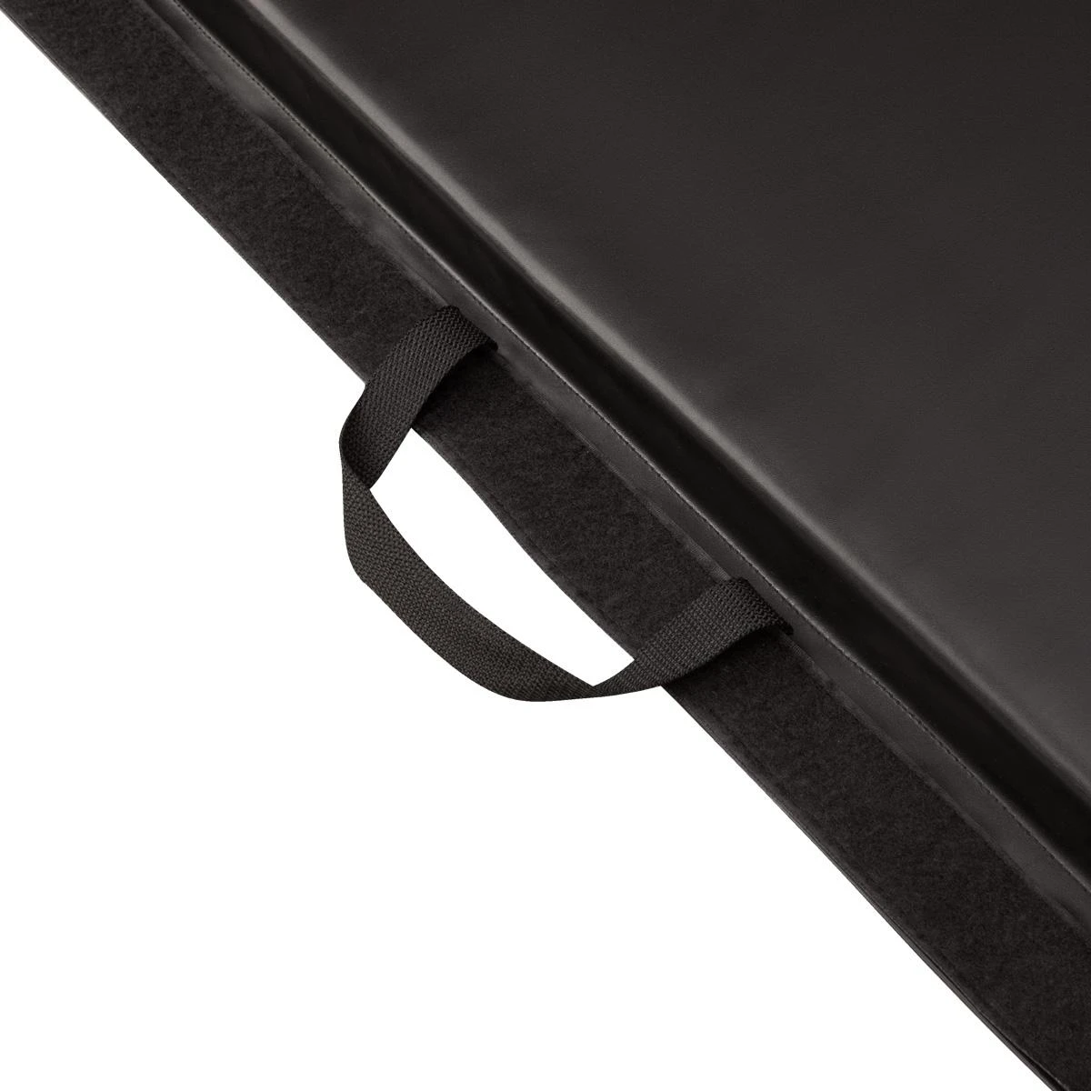 Sulankstomas gimnastikos kilimėlis HMS Premium MGS01 2400x1200mm, juodas