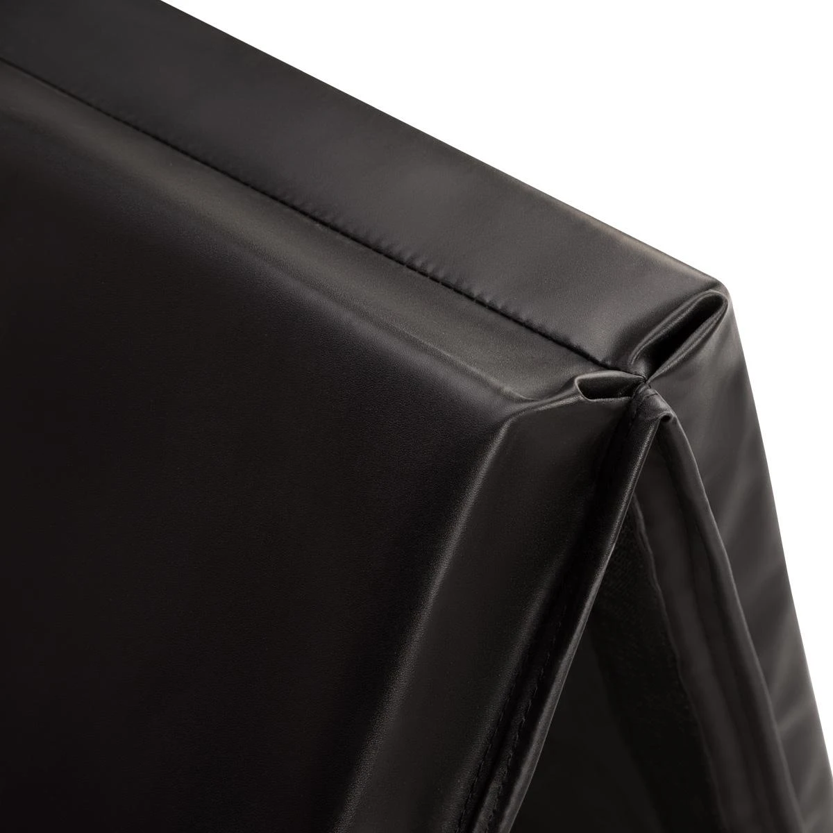 Sulankstomas gimnastikos kilimėlis HMS Premium MGS01 2400x1200mm, juodas