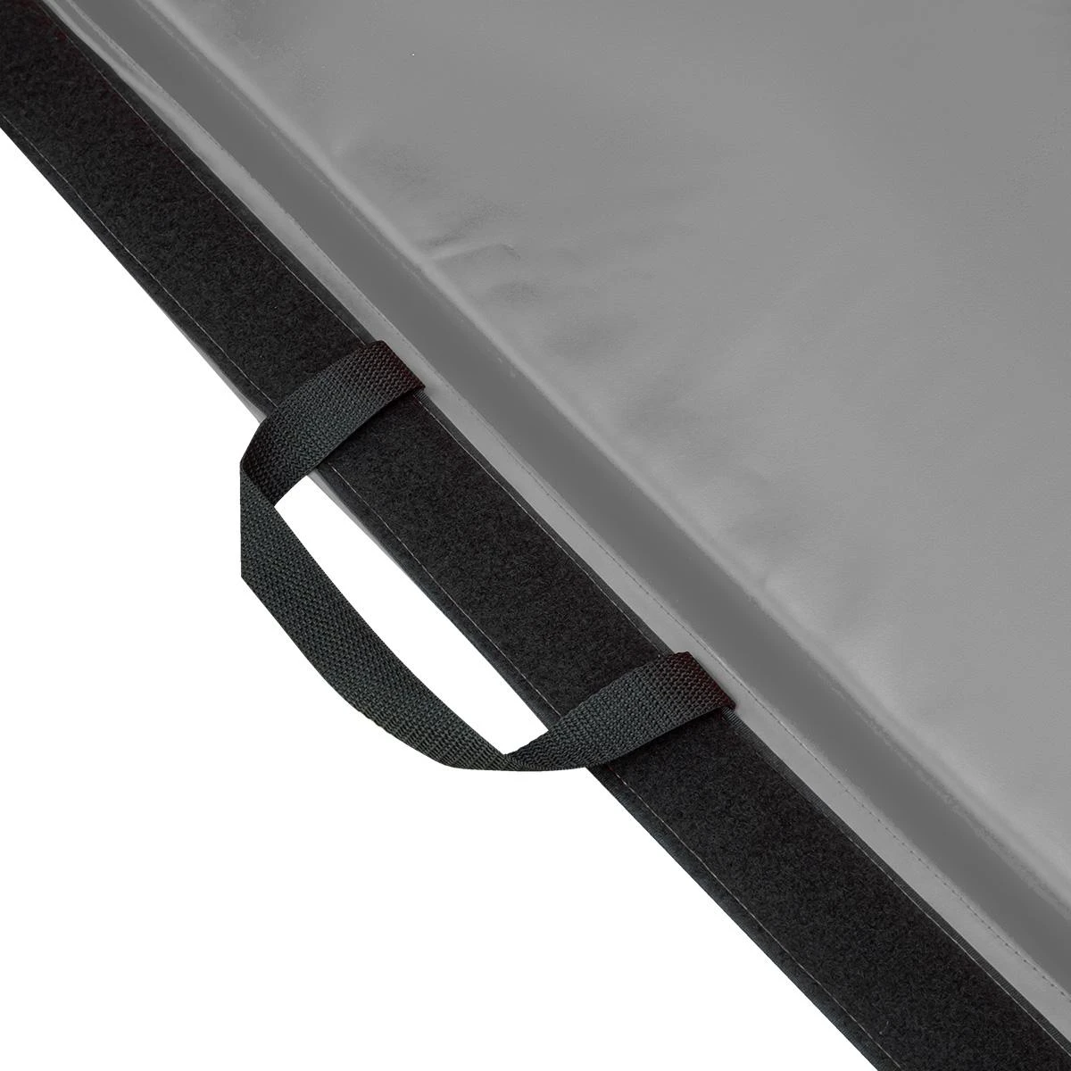 Sulankstomas gimnastikos čiužinys HMS Premium MGS01, 2400x1200mm, pilkas