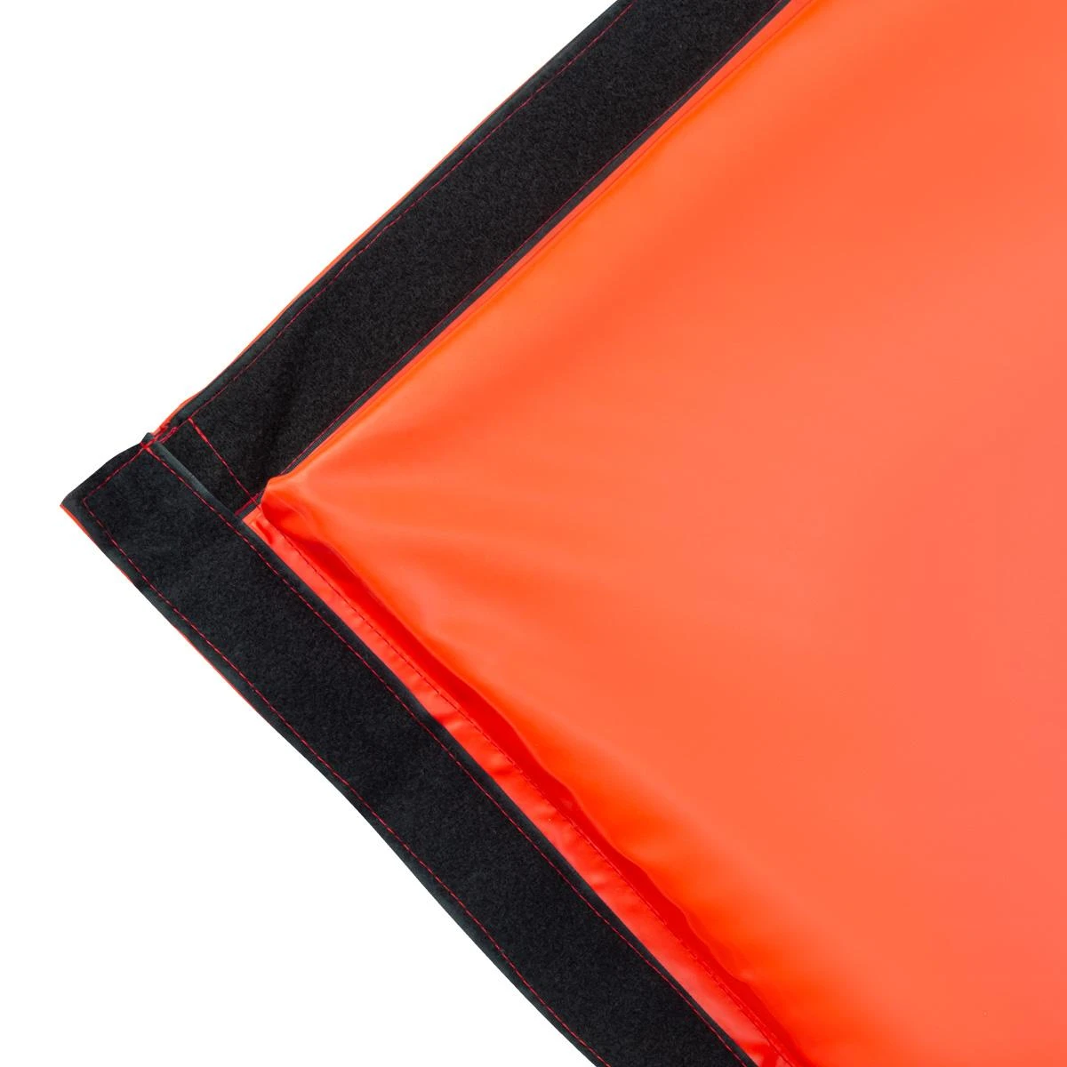 Sulankstomas gimnastikos kilimėlis HMS Premium MGS01 2400x1200mm, raudonas