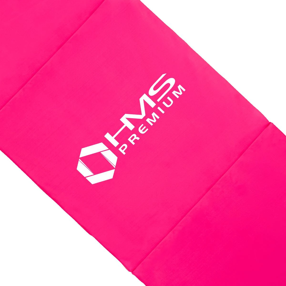 Sulankstomas gimnastikos kilimėlis HMS Premium MGS02 1800x600mm, rožinis