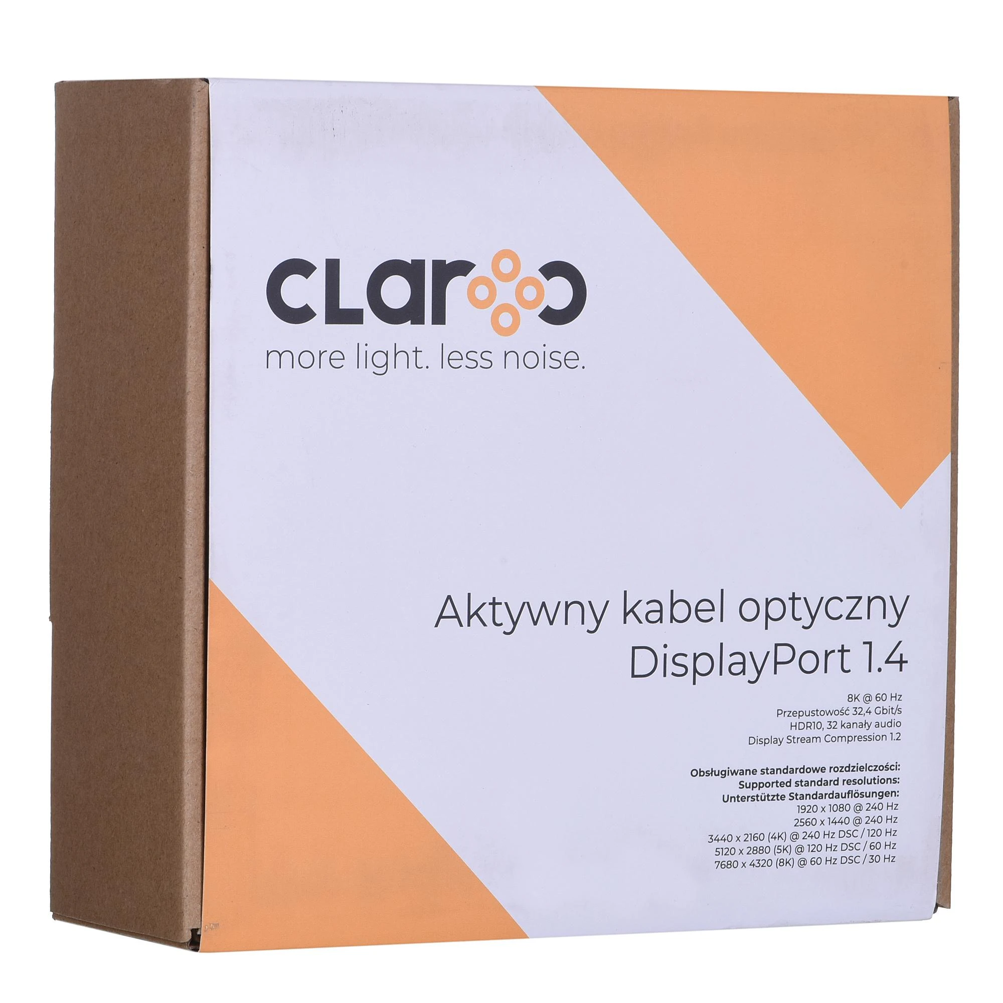 Unitek Claroc Optinis kabelis DisplayPort 1.4 AOC 8K 10 m