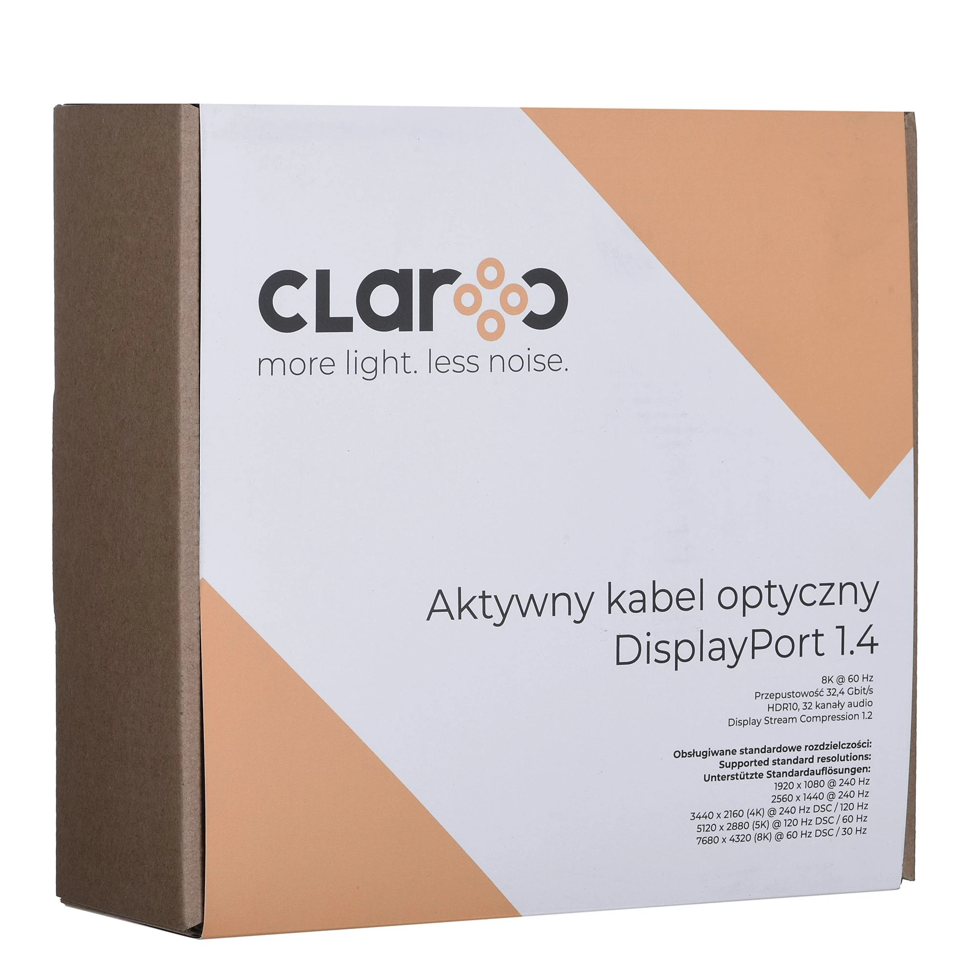 Claroc Optinis kabelis DisplayPort 1.4 AOC 8K 15 m