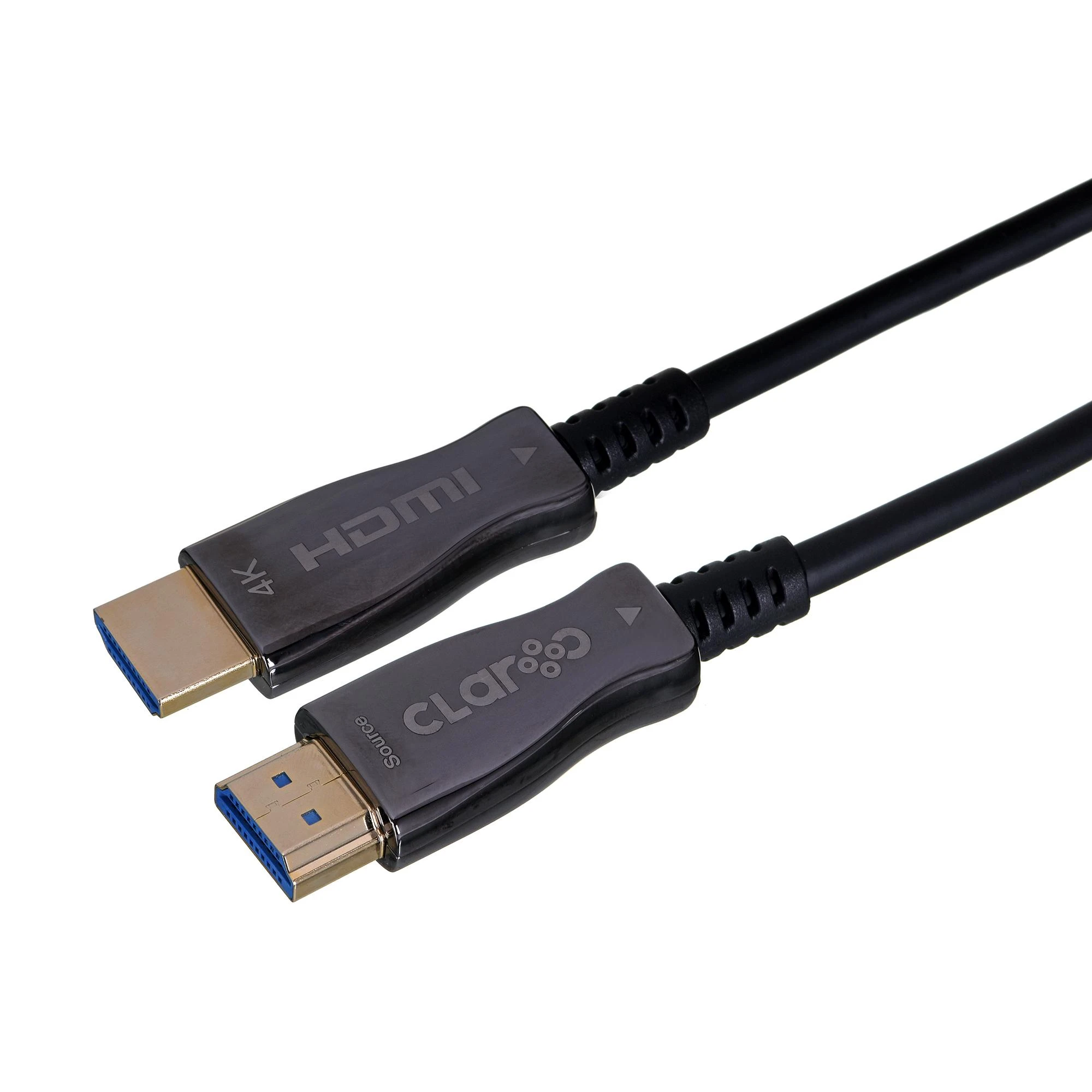 Claroc HDMI 2.0 optinis kabelis su Source jungtimi