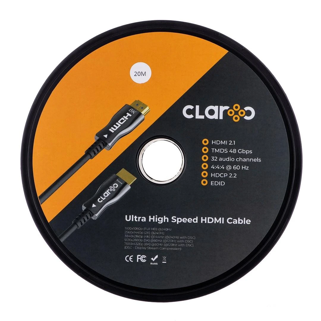 Claroc HDMI 2.1 AOC 8K 120Hz 20 m