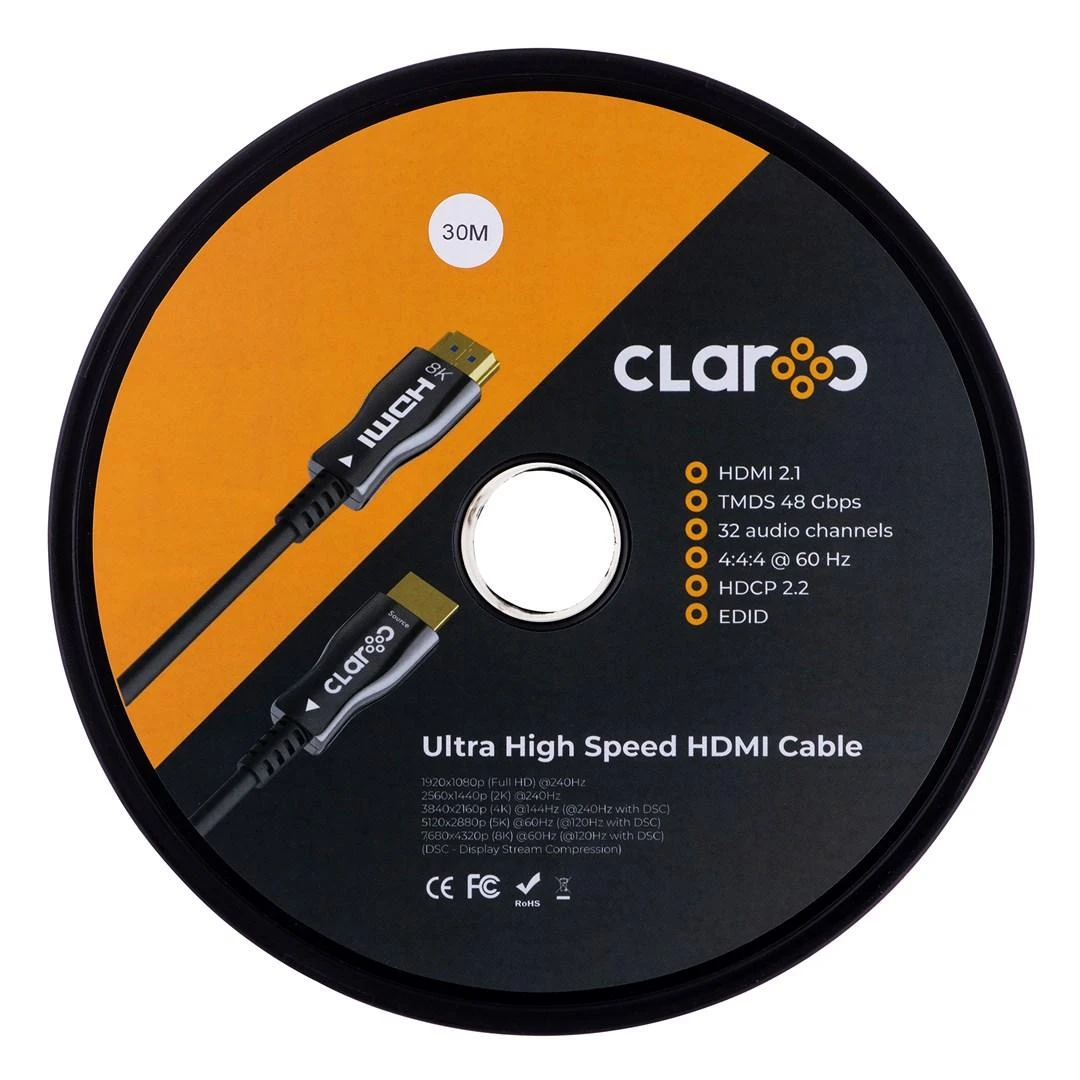 Claroc HDMI 2.1 AOC 8K 120Hz 30 m