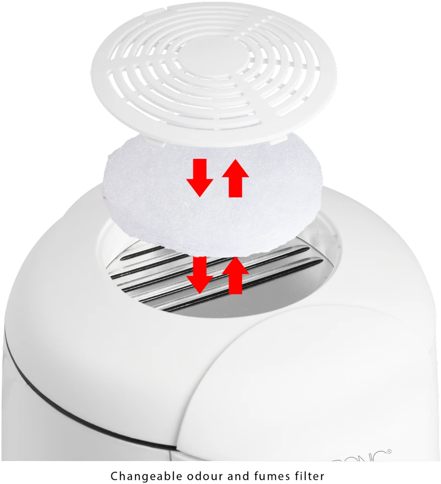 Clatronic Fondue gruzdintuvė FFR 2916 balta/pilka