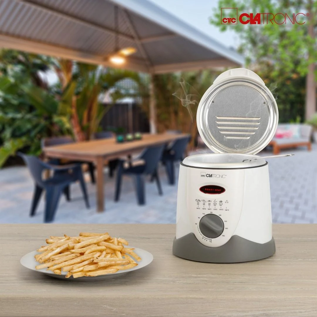 Clatronic Fondue gruzdintuvė FFR 2916 balta/pilka