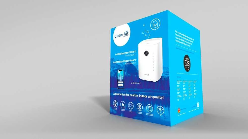 Oro drėkintuvas Clean Air CA-604W Smart