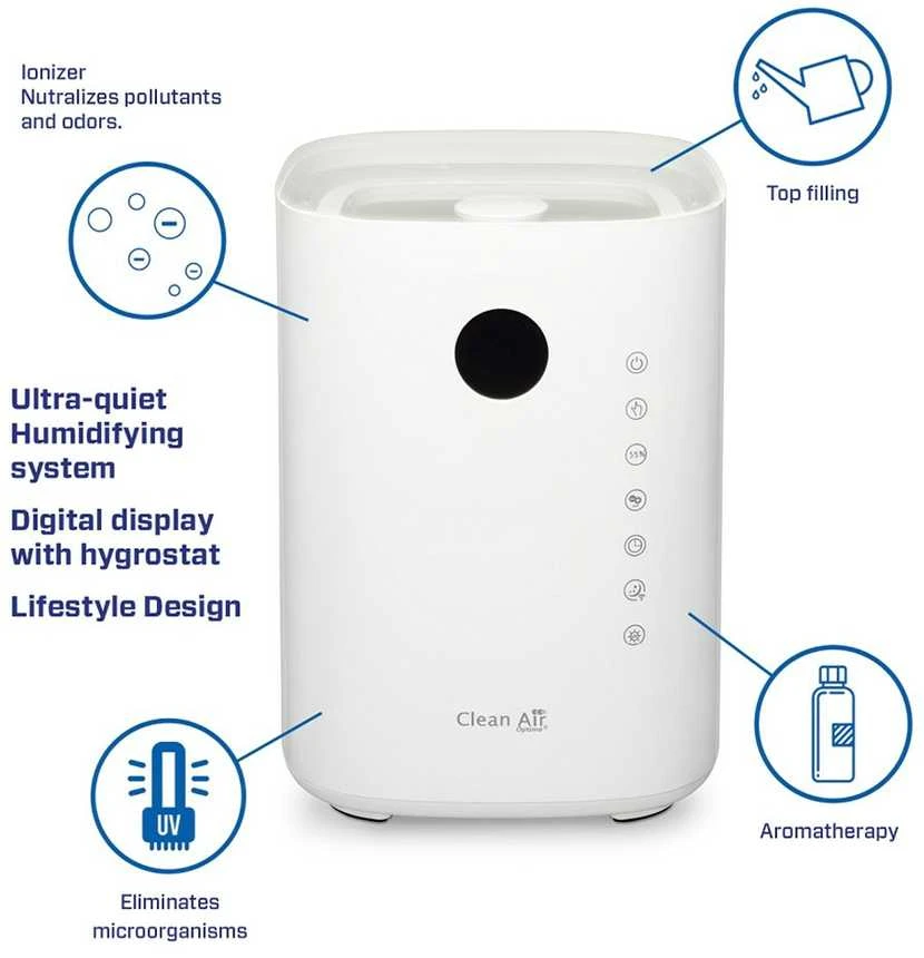 Oro drėkintuvas Clean Air CA-604W Smart
