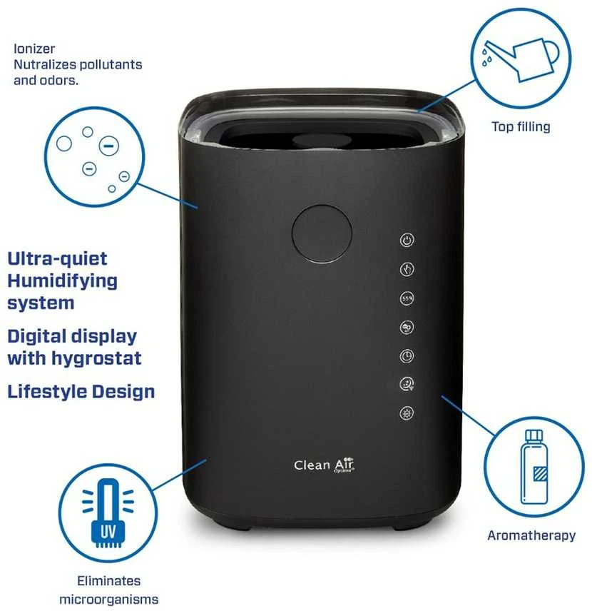 Oro drėkintuvas Clean Air CA-604B Smart