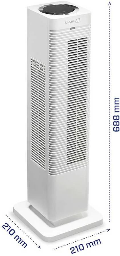 Ventiliatorius Ventiliatorinis šildytuvas Clean Air Optima CA-904W