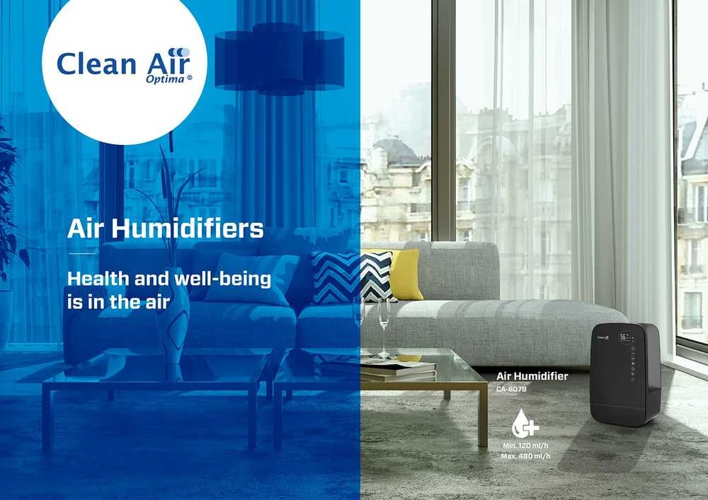 Oro drėkintuvas-jonizatorius Clean Air Optima CA-607B
