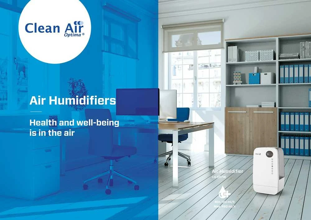 Oro drėkintuvas-jonizatorius Clean Air Optima CA-607W