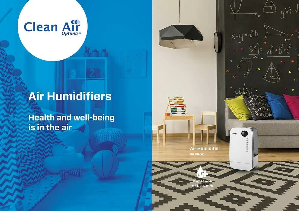 Oro drėkintuvas-jonizatorius Clean Air Optima CA-607W