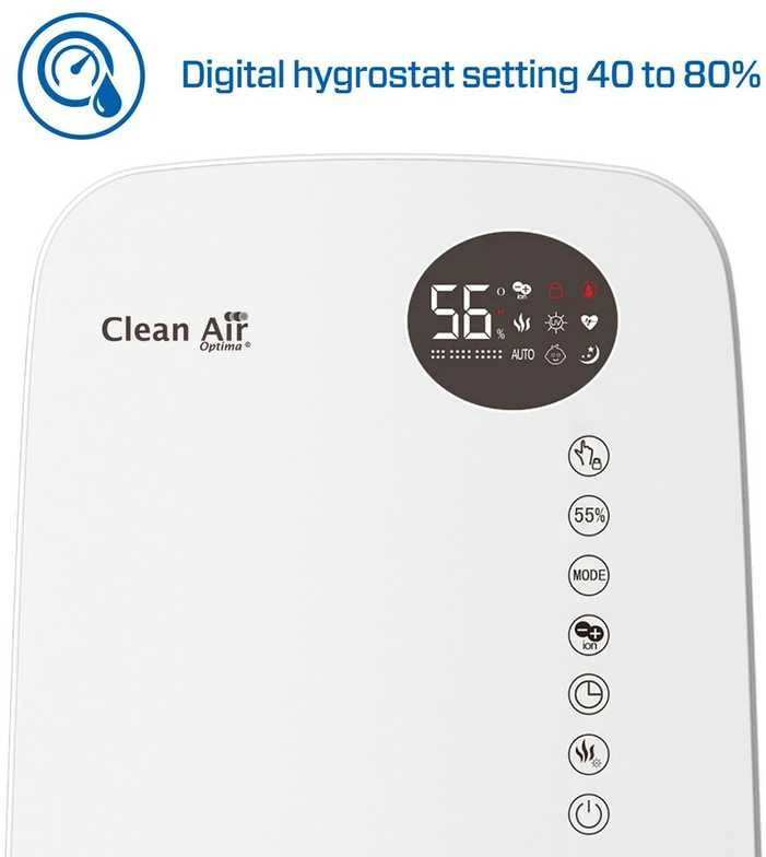 Oro drėkintuvas-jonizatorius Clean Air Optima CA-607W