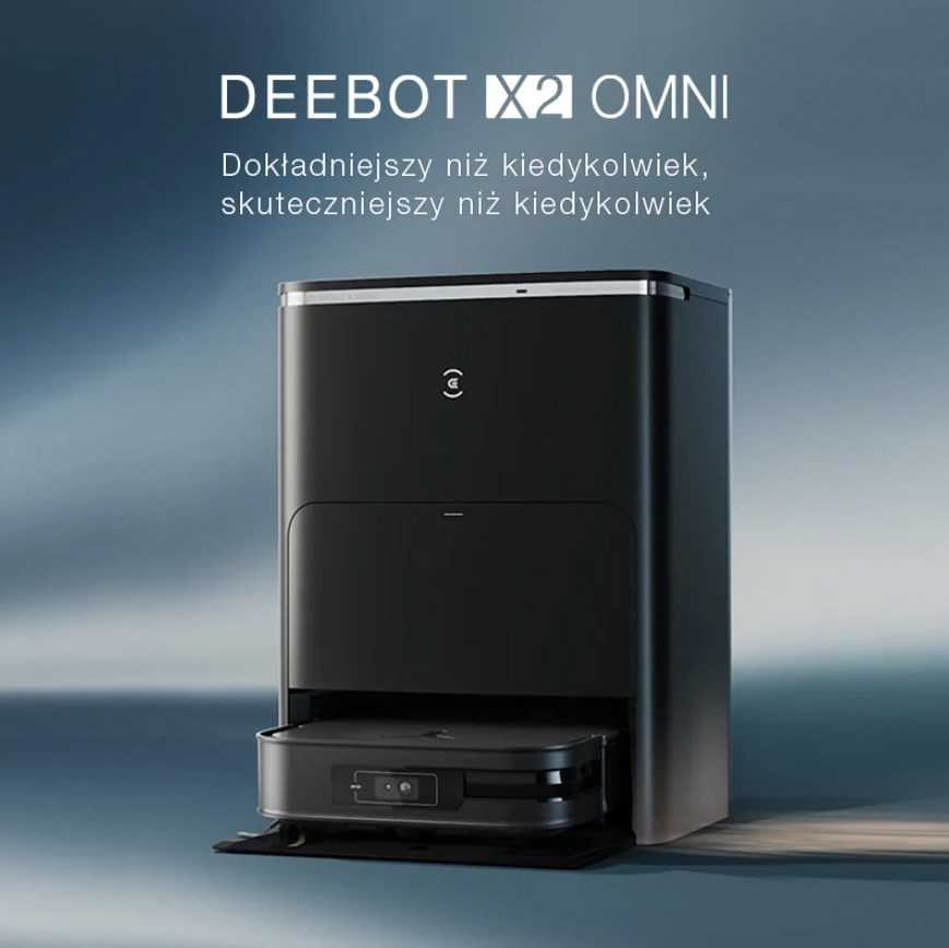 Dulkių siurblys - robotas Ecovacs Deebot X2 Omni