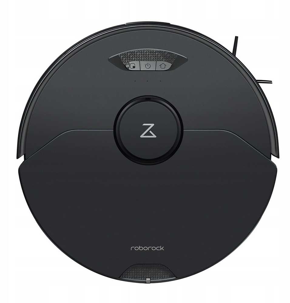 Dulkių siurblys - robotas Roborock S7 Max Ultra su automatine dulkių išsiurbimo stotelė, Juodas