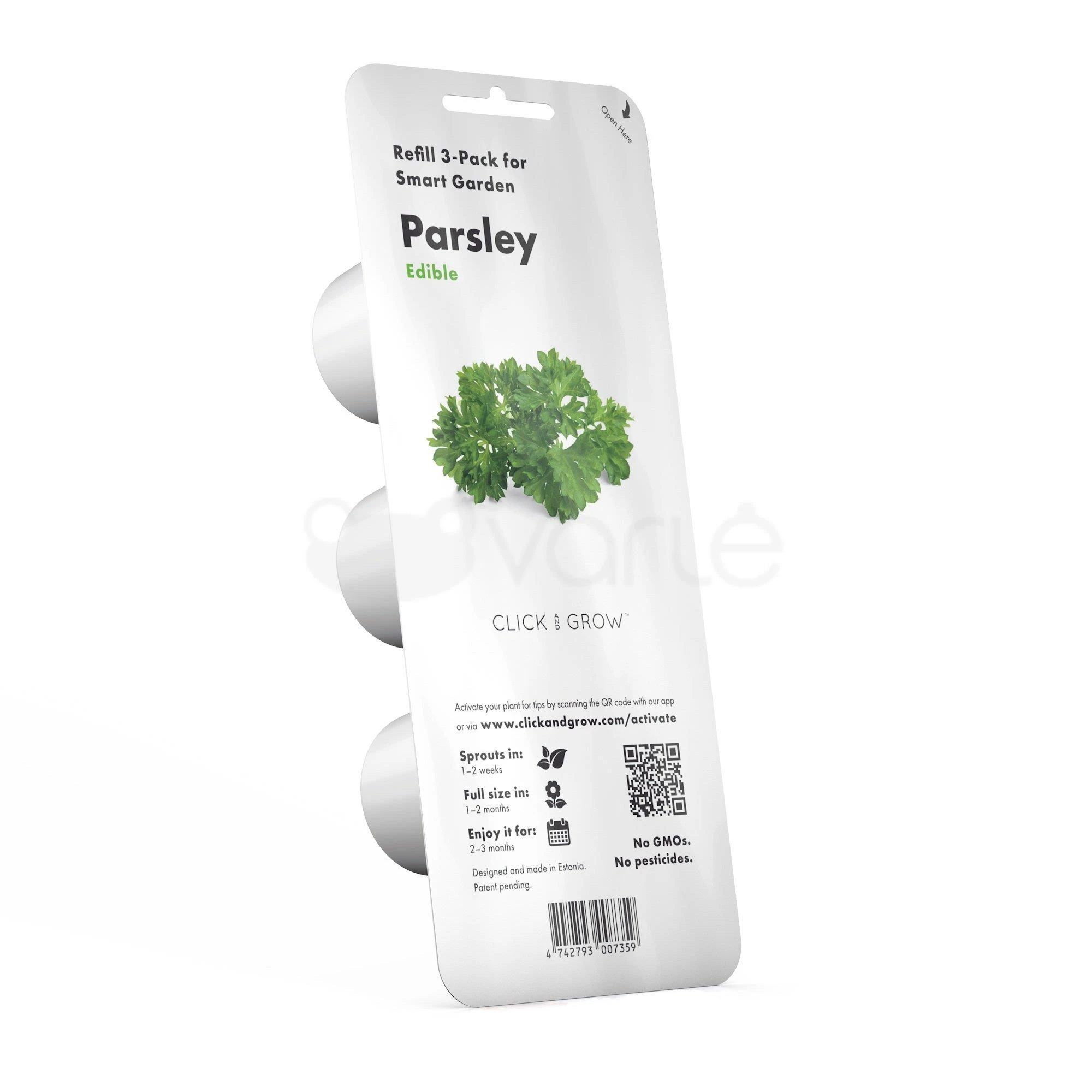 Click Grow „Click and Grow“ – išmaniojo sodo papildymo pakuotė, 3 vnt. – petražolės (SGR13X3)