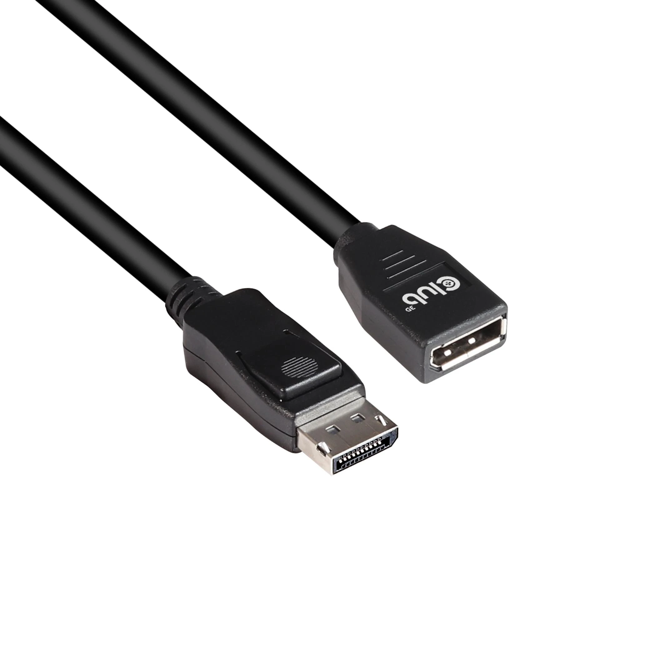 Club 3D CAC-1023 DISPLAYPORT 1.4 pratęsimo kabelis 8K60HZ DSC 1.2 HBR3 HDR DVIKRIENIS M/F 3m/9.84ft