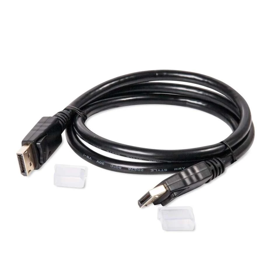 DisplayPort 1.4 kabelis su apsauginiais dangteliais