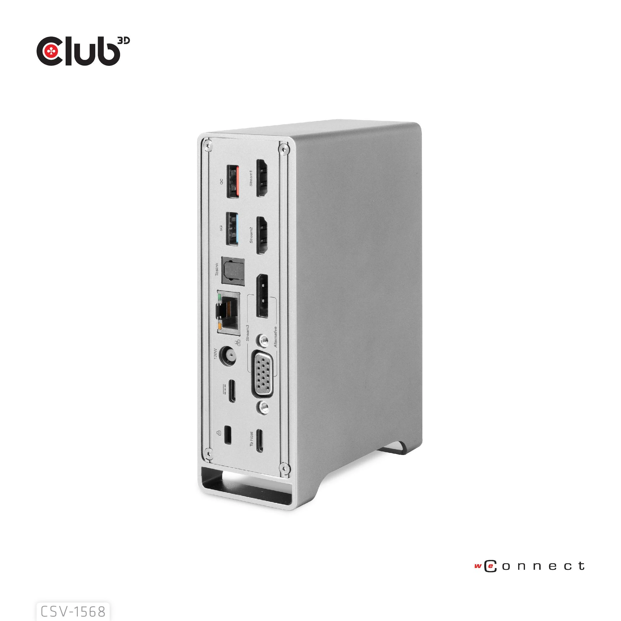 Club 3D CSV-1568 stotis / replikatorius