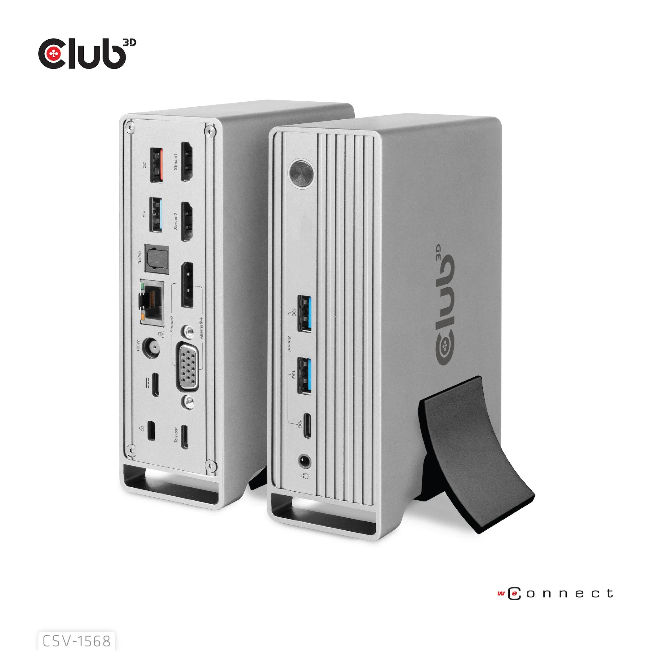 Club 3D CSV-1568 stotis / replikatorius