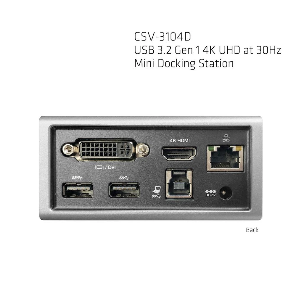 Club 3D CLUB3D SenseVision USB 3.0 4K UHD mini prijungimo stotis