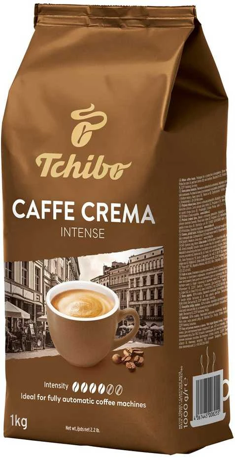 Kavos pupelės Tchibo Cafe Crema Intense 1kg