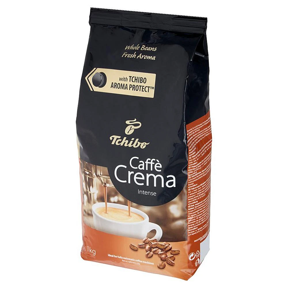 Kavos pupelės Tchibo Cafe Crema Intense 1kg