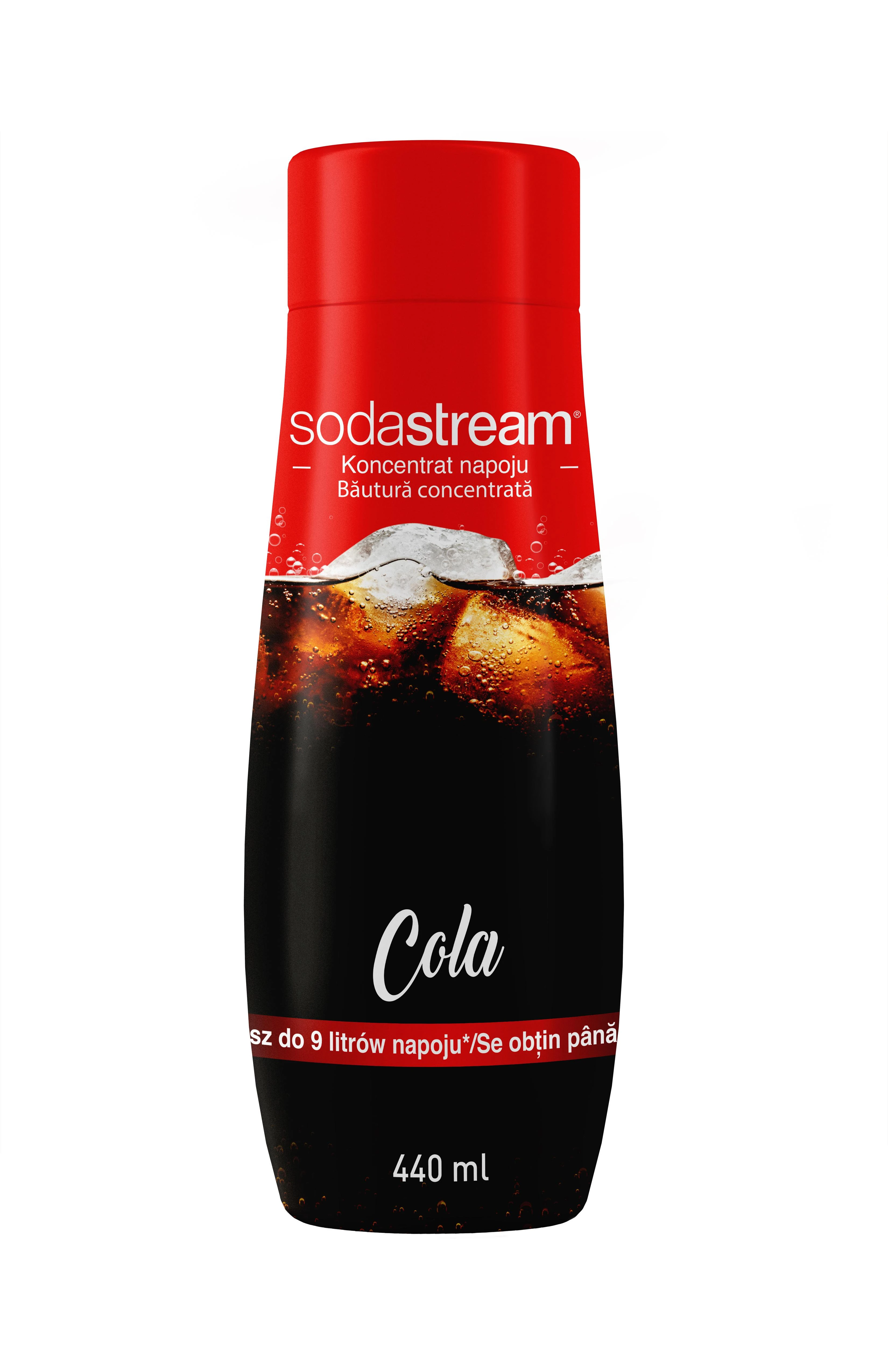 Kolos skonio SodaStream Cola sirupas, 440ml