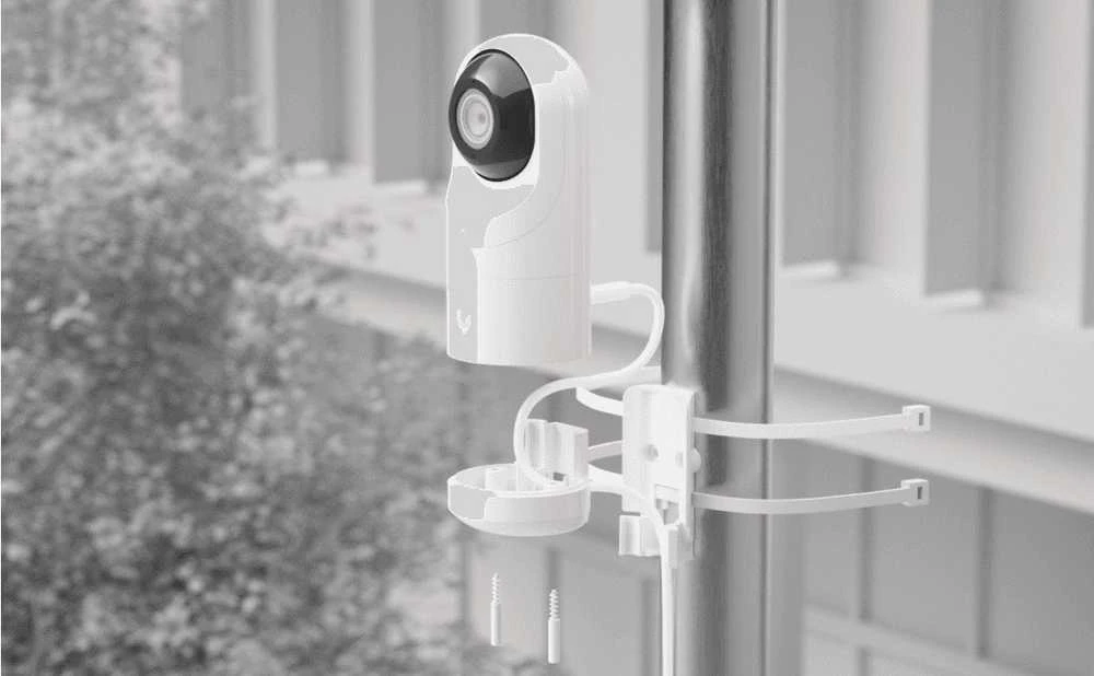 UBIQUITI UVC-G5-Flex IP kamera IPX4 2K 30 fps 1x RJ45 100Mb/s PoE mikrofonas