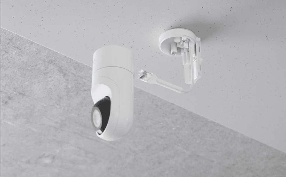 UBIQUITI UVC-G5-Flex IP kamera IPX4 2K 30 fps 1x RJ45 100Mb/s PoE mikrofonas
