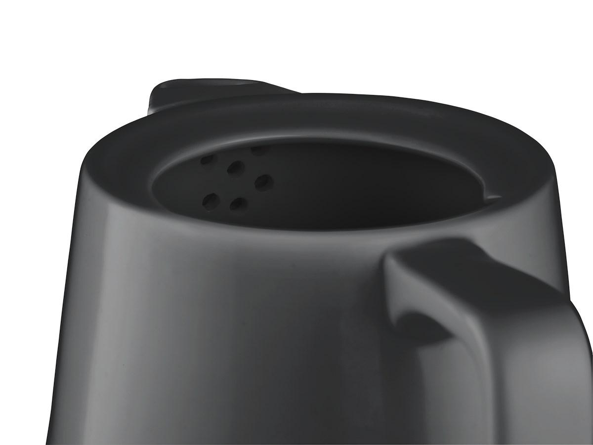 Elektrinis keraminis virdulys Concept RK0062, 1,0 L, antracito spalvos