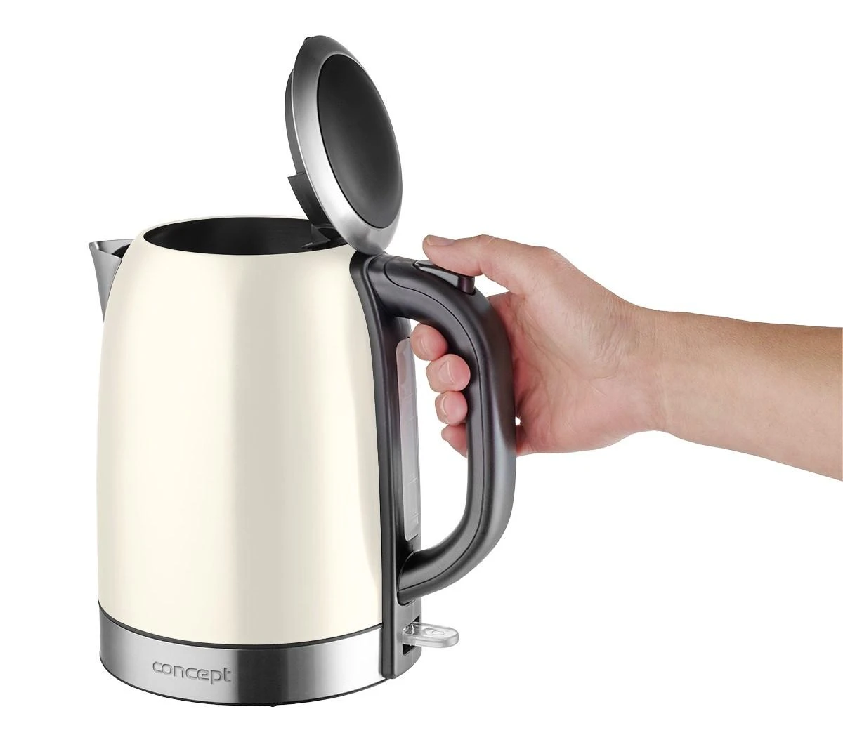 Concept Virdulys 1,7 L inox kremas RK3242