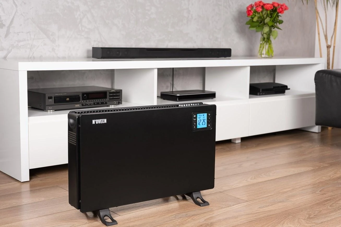 Oem CH7100 LCD SMART Juodas N'OVEEN konvektorius šildytuvas