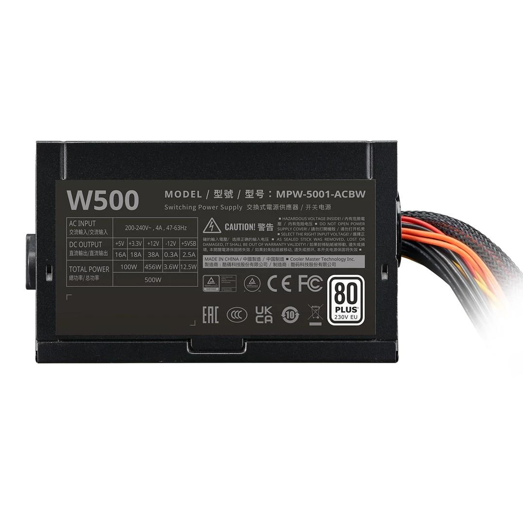 COOLER MASTER PSU Elite NEX Baltas 500W 80+