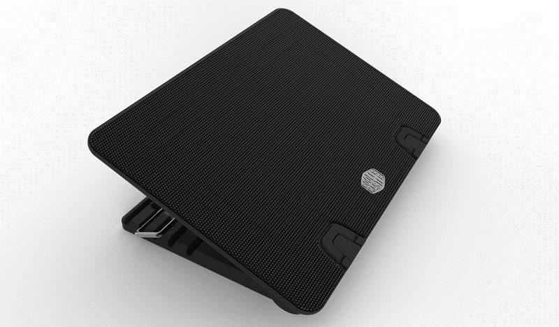 Aušinimo stovas po nešiojamuoju kompiuteriu Cooler Master Ergostand IV R9-NBS-E42K-GP (15,6 colio, 17,x colio, 1 ventiliatorius, taip)