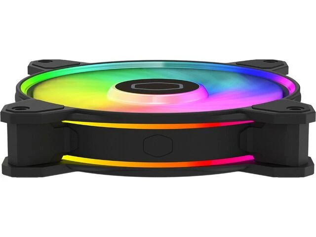 Cooler Master MasterFan ARGB ventiliatorius iš šono