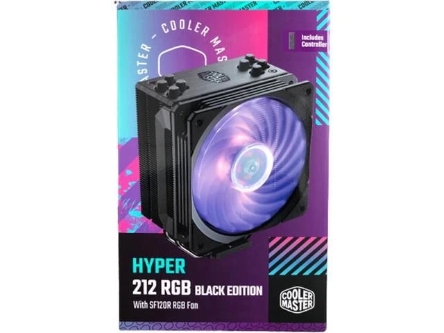 Cooler Master Hyper 212 RGB Black Edition pakuotė