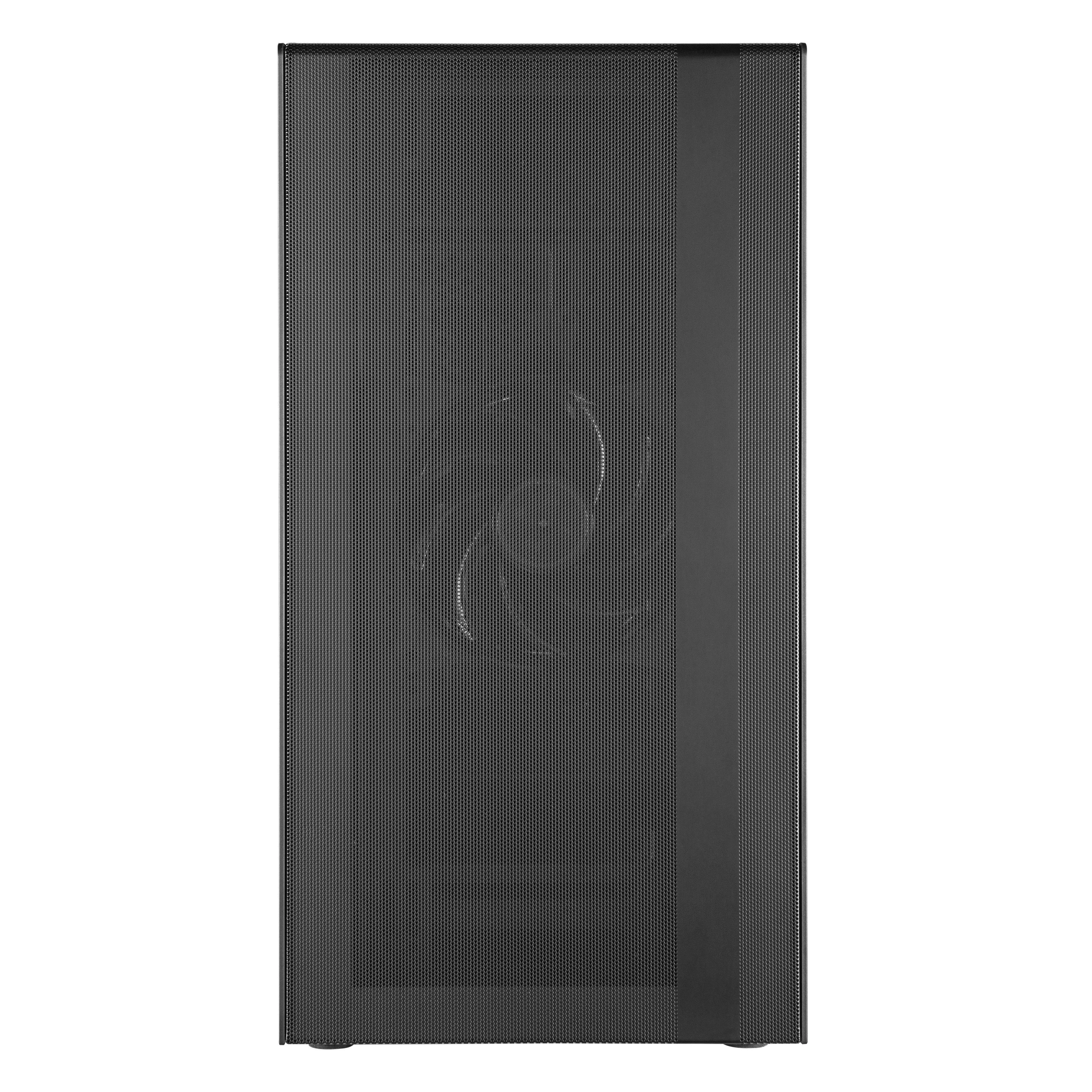 Cooler Master MasterBox NR400 be ODD MCB-NR400-KGNN-S00 Juodas, Micro ATX, Mini ITX, Maitinimo blokas Komplektuojamas Ne