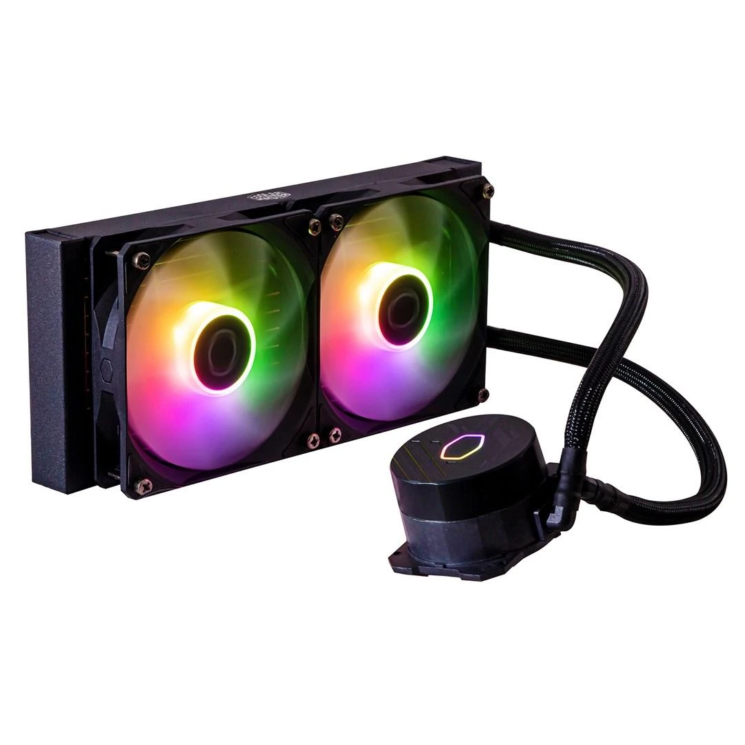 Masterliquid 240L Core aušintuvo ARGB apšvietimas