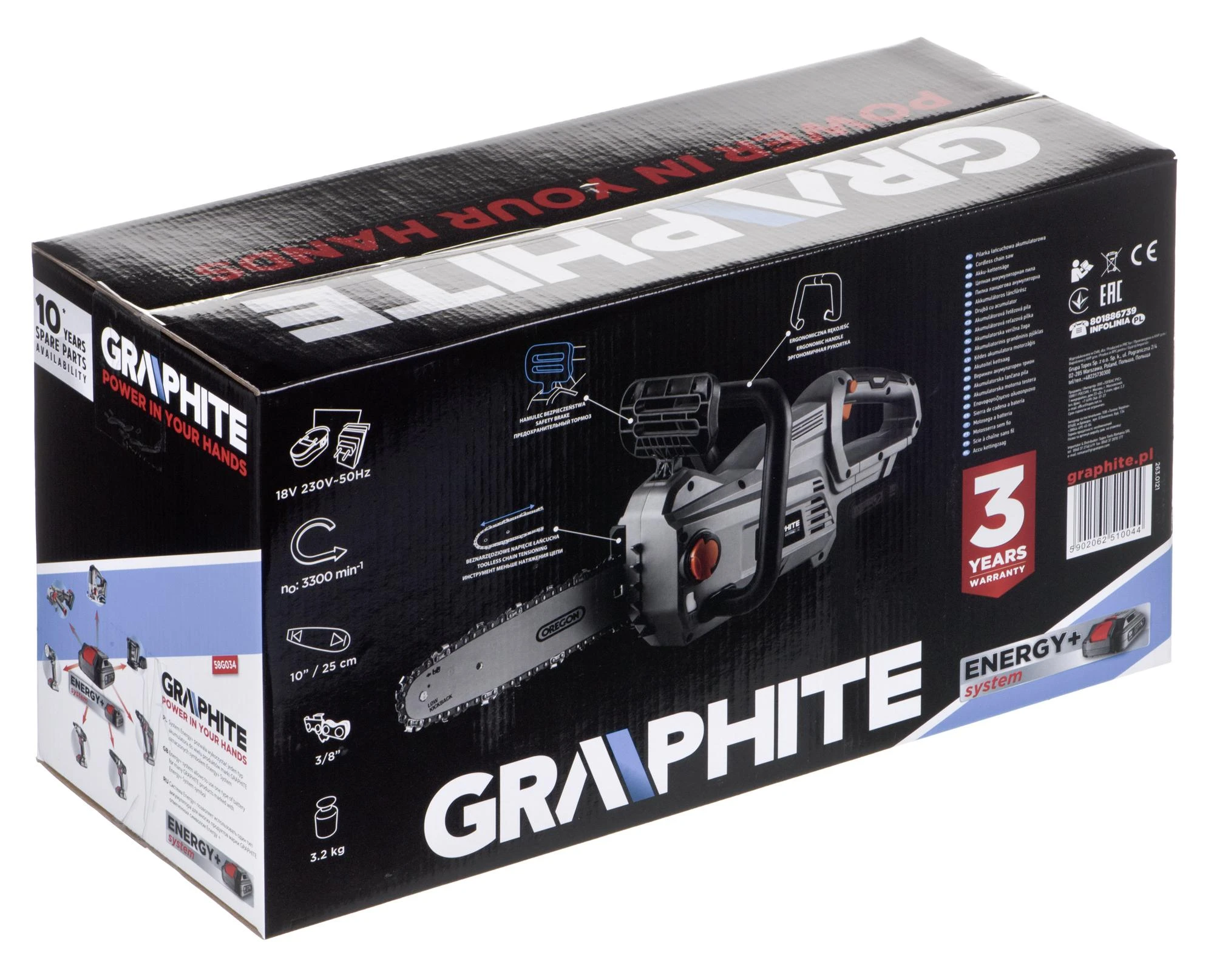 Grandininis pjūklas Graphite 5902062510044