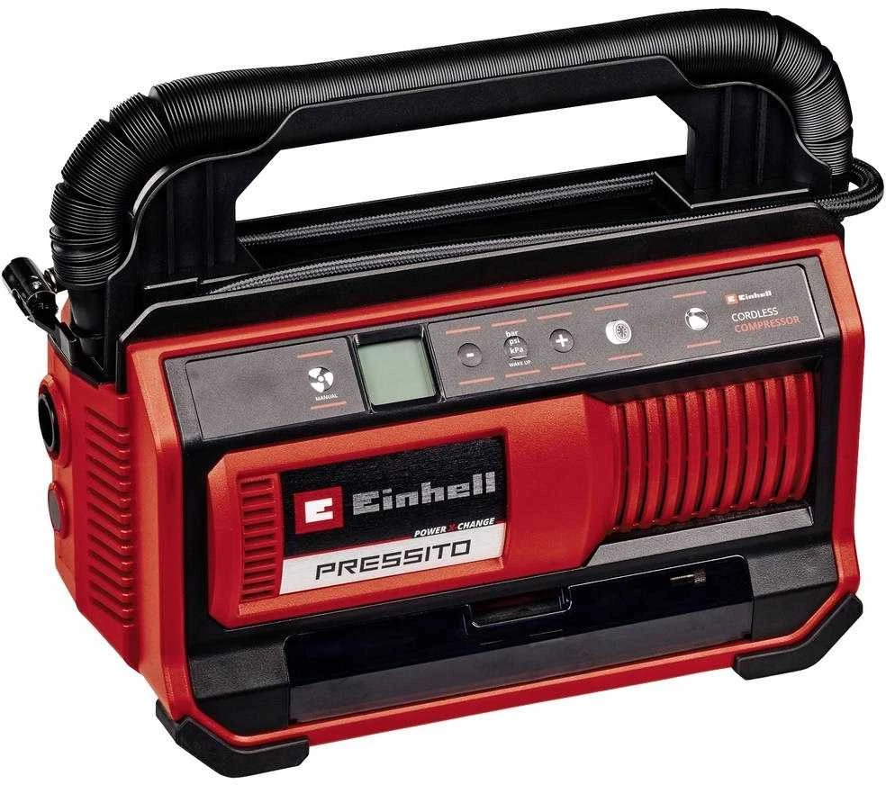 Akumuliatorinė oro pompa Einhell PRESSITO SOLO 18/25; 18 V (be akumuliatoriaus ir pakrovėjo)
