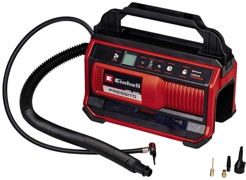 Akumuliatorinė oro pompa Einhell PRESSITO SOLO 18/25; 18 V (be akumuliatoriaus ir pakrovėjo)