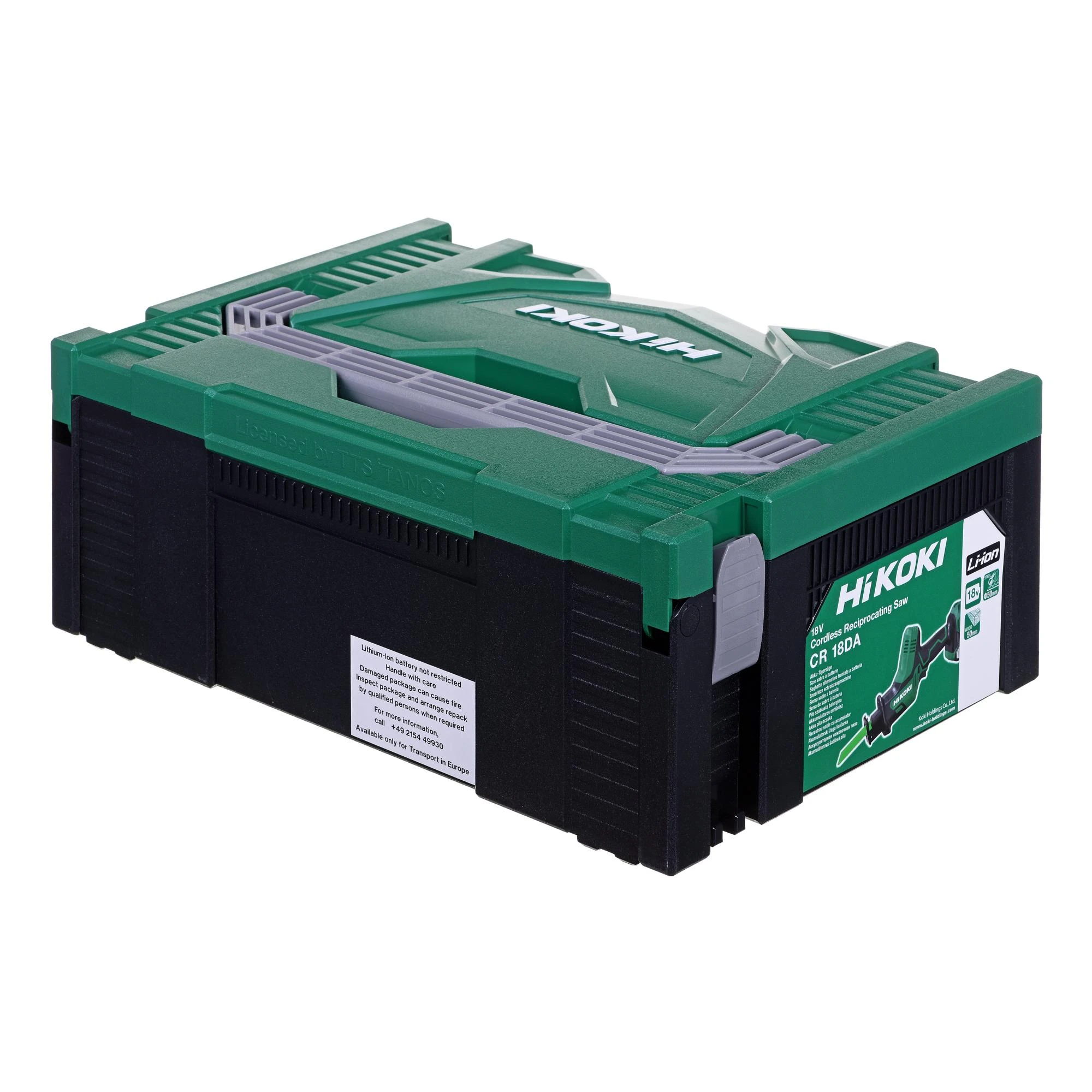 Pjūklas HIKOKI 18V CR18DAWPZ 2x5,0Ah