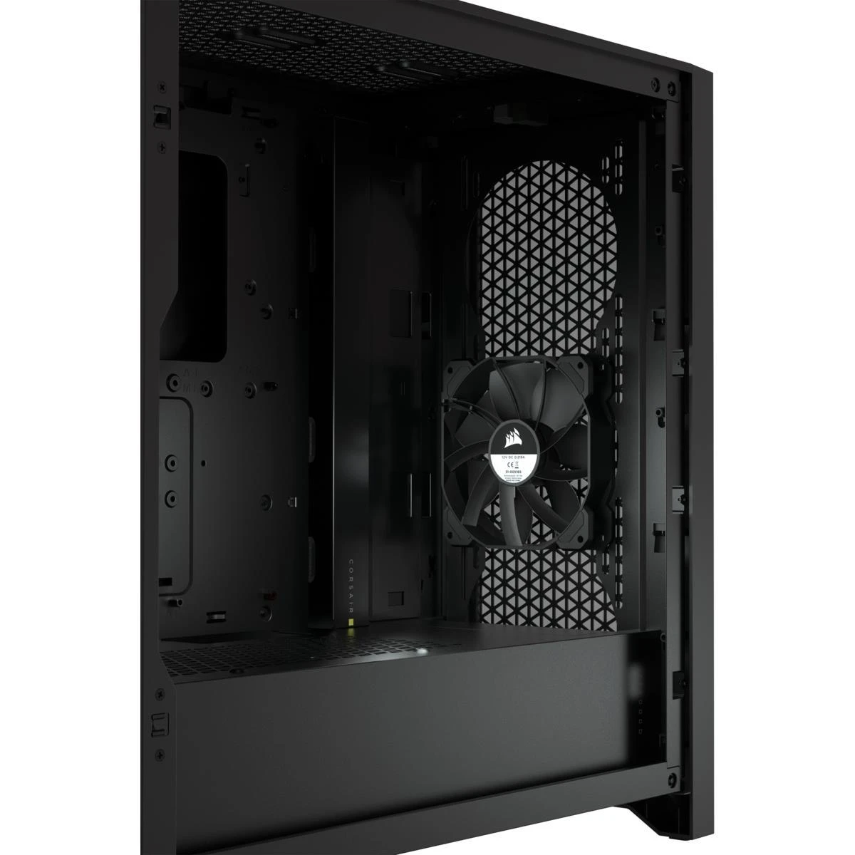 CORSAIR 4000D Airflow grūdinto stiklo vidurinio bokšto Juodas dėklas